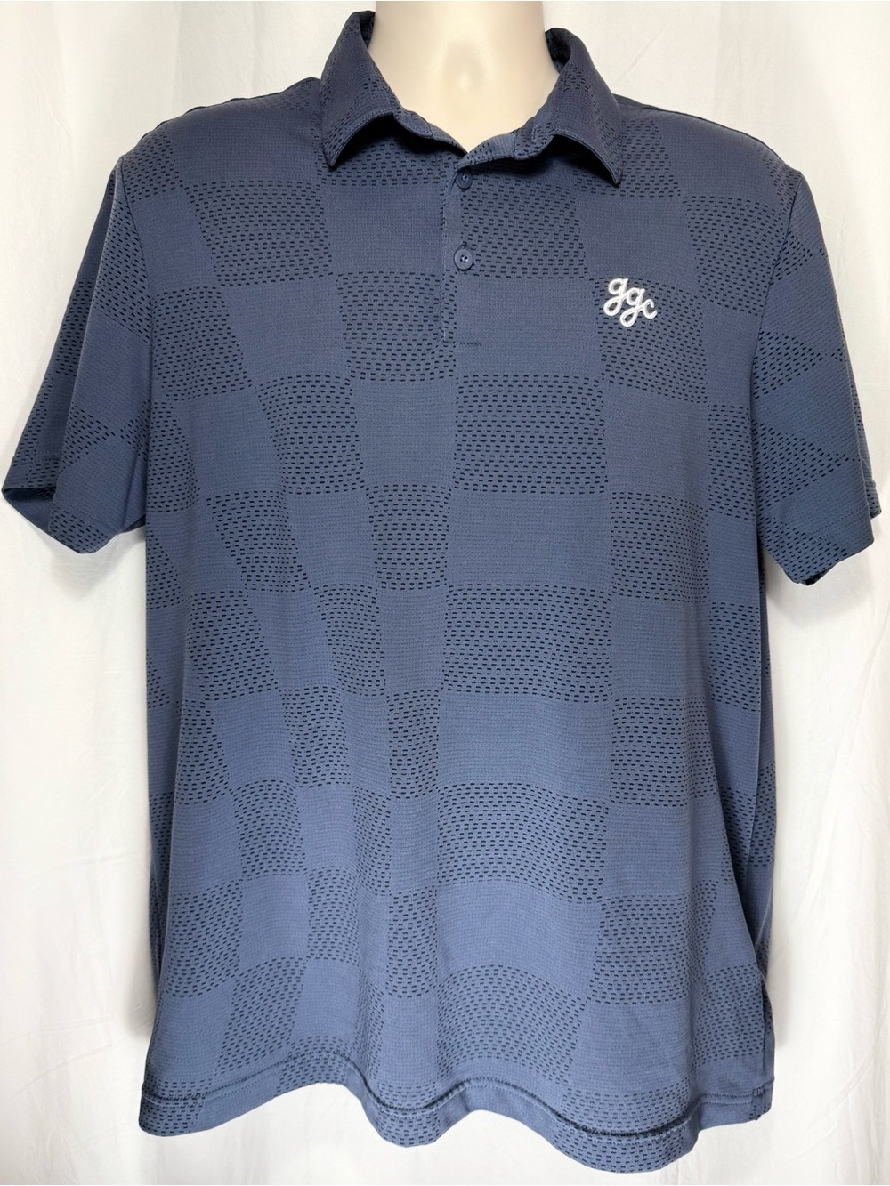 adidas Check-Texture Polo